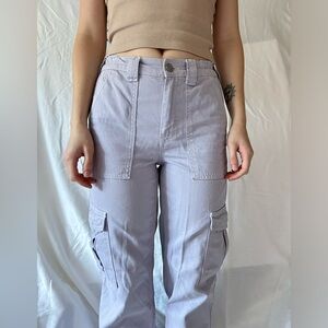 Urban Outfitters Lavender Cargo Pants